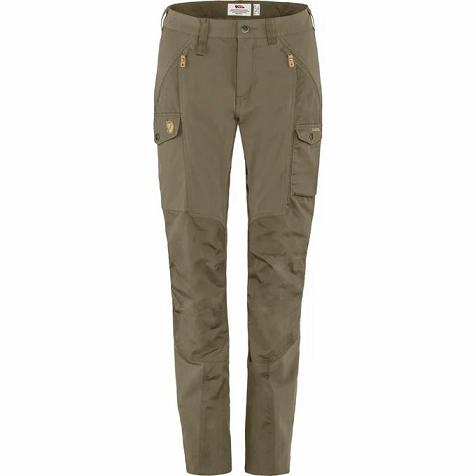 Fjallraven Women Nikka Hiking Pants Light Olive PH266842 Philippines